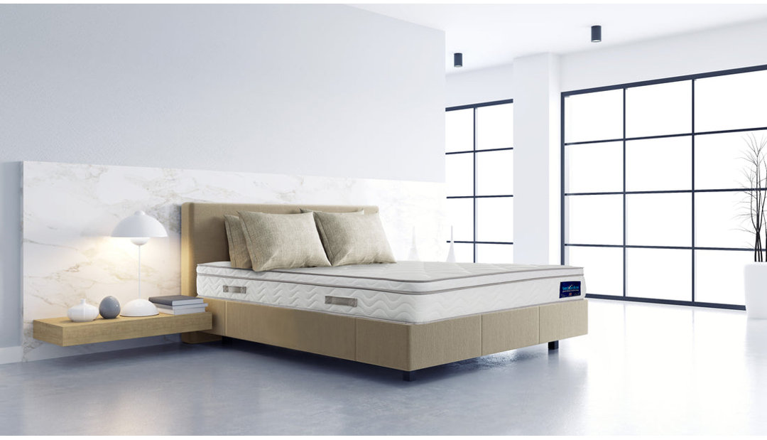 Winksleep Wavy Knit Pocket Mattress, Medium-Firm