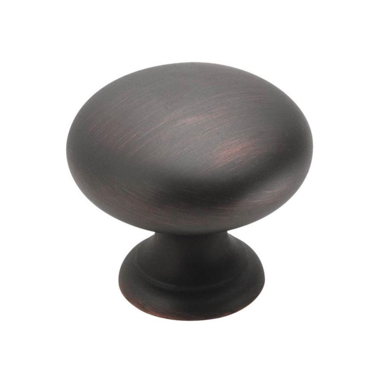 Poignée champignon Allison, Bronze huilé