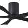 60" Irene 5-Blade Hugger Ceiling Fan with Wall Remote