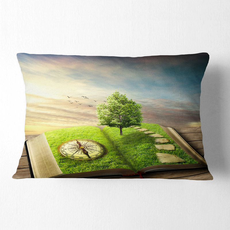 Coussin Book of Life with Greenery