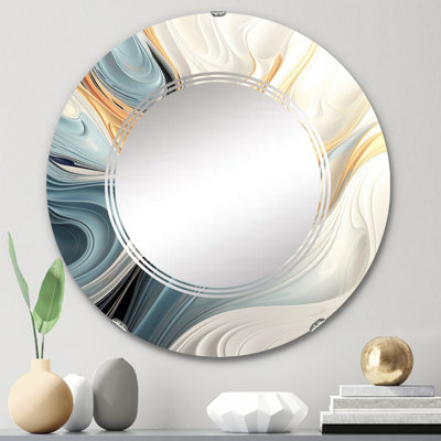 Felinus - Miroir mural rond moderne