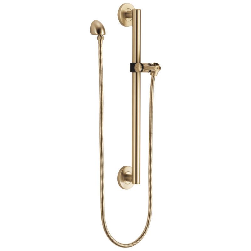 Ensemble de montage en surface universel pour robinet de douche l 4,9 po x H 27,5 po Universal, Bronze champagne