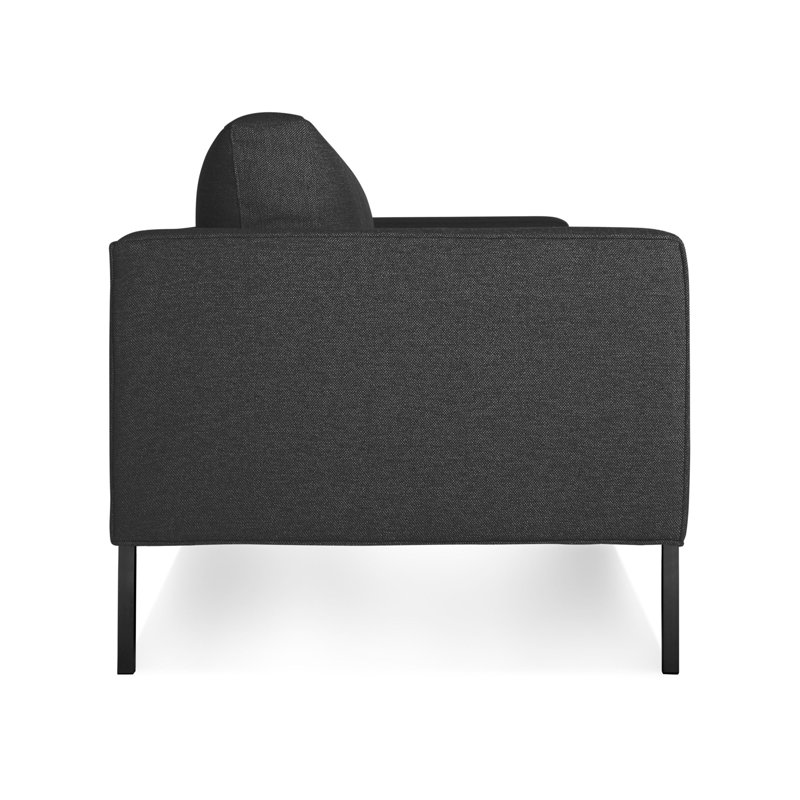 Paramount Sofa, Sanford Ceramic Crossweave, Metal, 32" H x 95" W x 34" D