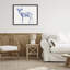Cadre flottant Graceful Toile Deer-975624145-975624144