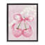 Cadre flottant pastel cerises avec perles, design par Jesse Keith-672646090-672646089