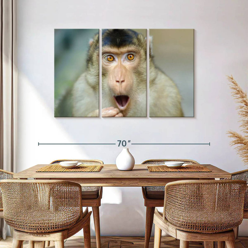 Brampt Monkey I, 36" H x 57" W