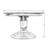 Attah Mahogany Round Solid Wood Dining Table-1265469646-1265469647