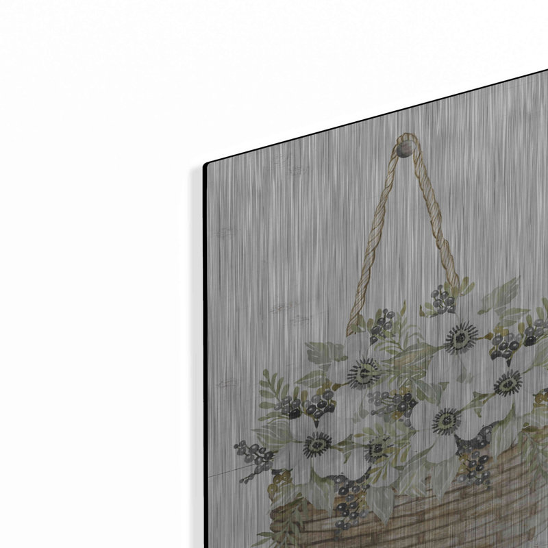 «Basket Of Poppies» par Cindy Jacobs, H 16 po x l 12 po 