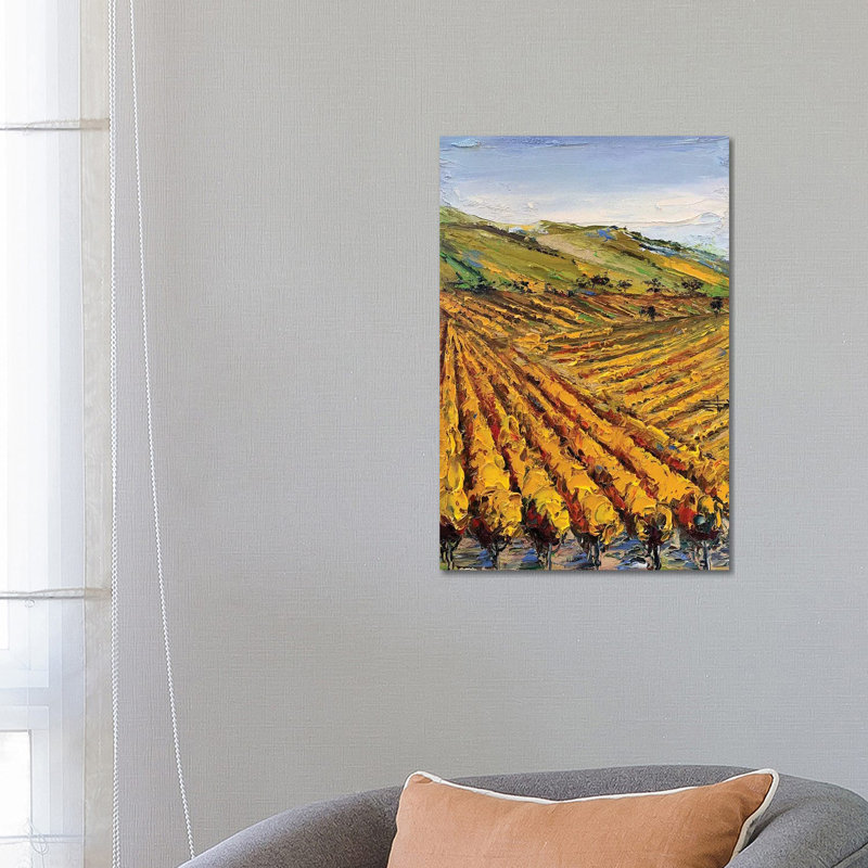 Viansa Winery 1 Piece Wrapped Canvas Painting, 66.04 cm H x 45.72 cm W x 3.175 cm D