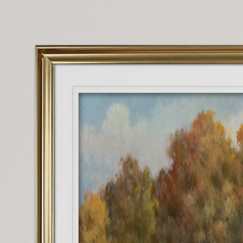 " Shenandoah II ", Gold, 24" H x 32" W x 1.5" D