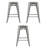 Tillar Counter Stool with Metal Frame