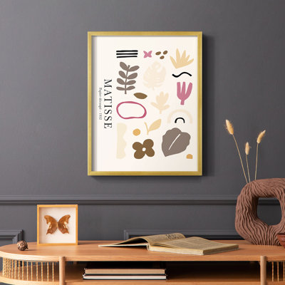Matisse CCLXV, reproduction encadrée - bois massif