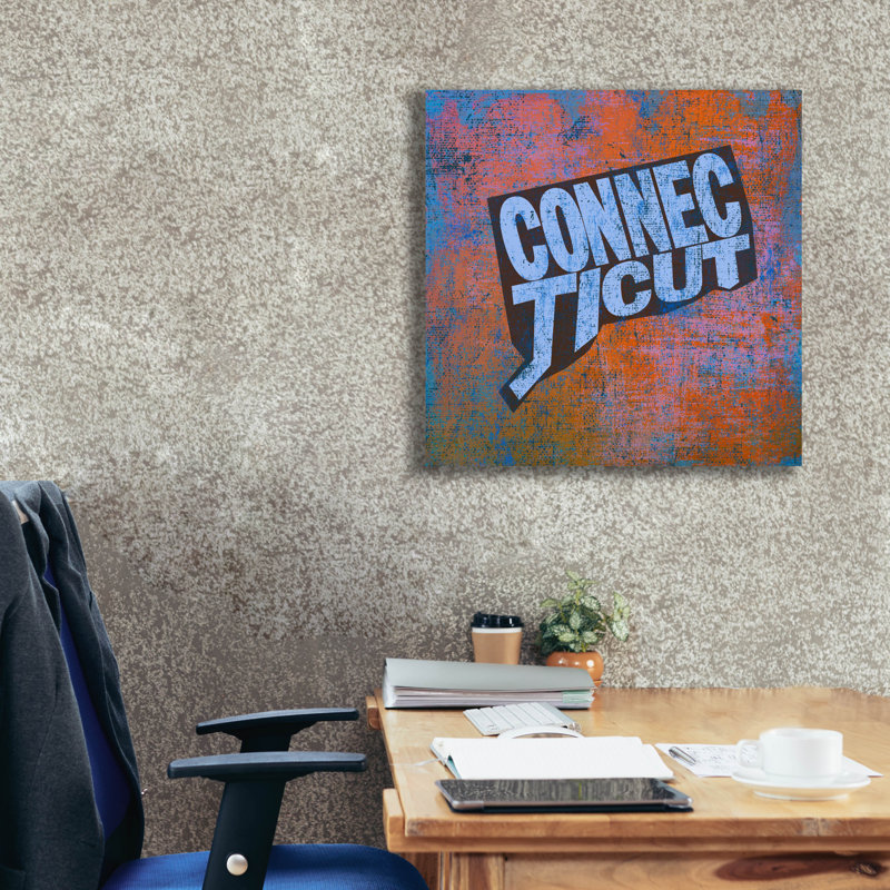 «Connecticut» par Art Licensing Studio, art mural sur toile