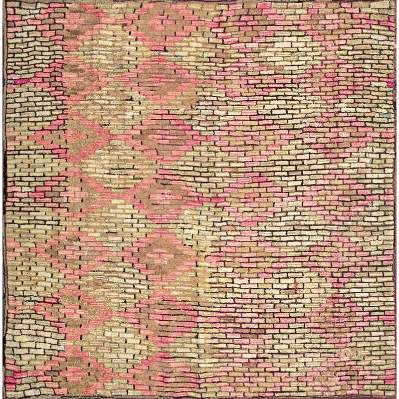 Wool Geometric Area Rug