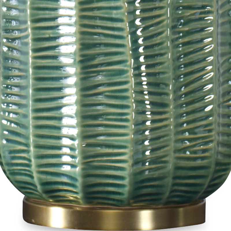 Mercer41 Gariella Green Table Lamp