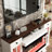 Fireplace TV Stand with LED Lights