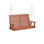 Berlin Gardens Casual Back Double Swing with Zinc Chains