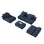 Canapé modulaire moderne surdimensionné avec coussins moelleux, 6 coussins, sans assemblage requis