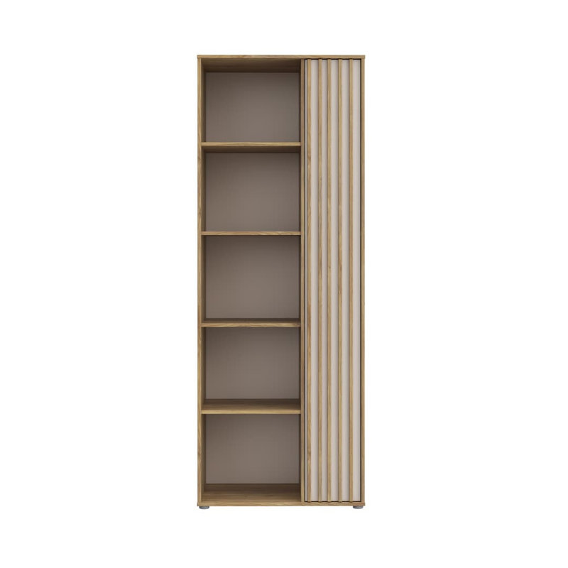 Eliston 74cm Bookcase with Reversible Cupboard Layout