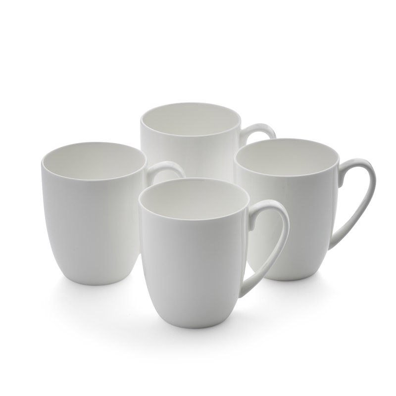 Royal Worcester, Serendipity White - Fine Bone China Mugs