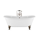 Admiral Bathtub with Decò Feet