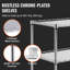 90.2cm H x 88.9cm W Utility Cart