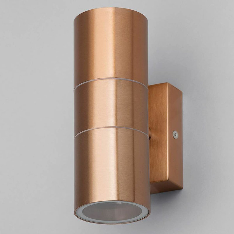 Mull 2 - Bulb Outdoor Sconce, Copper