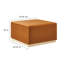 Repose-pieds rembourré Modway Tilden-96356064