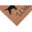 Tapis d'entrée antidérapant Fluellen 30 po x 18 po