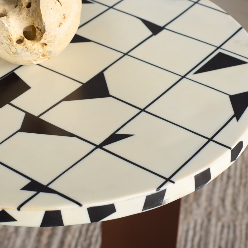 Table d'appoint Tomlinson, Brun