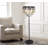 Geidy 64" Floor Crytal 3-Tier Lamp