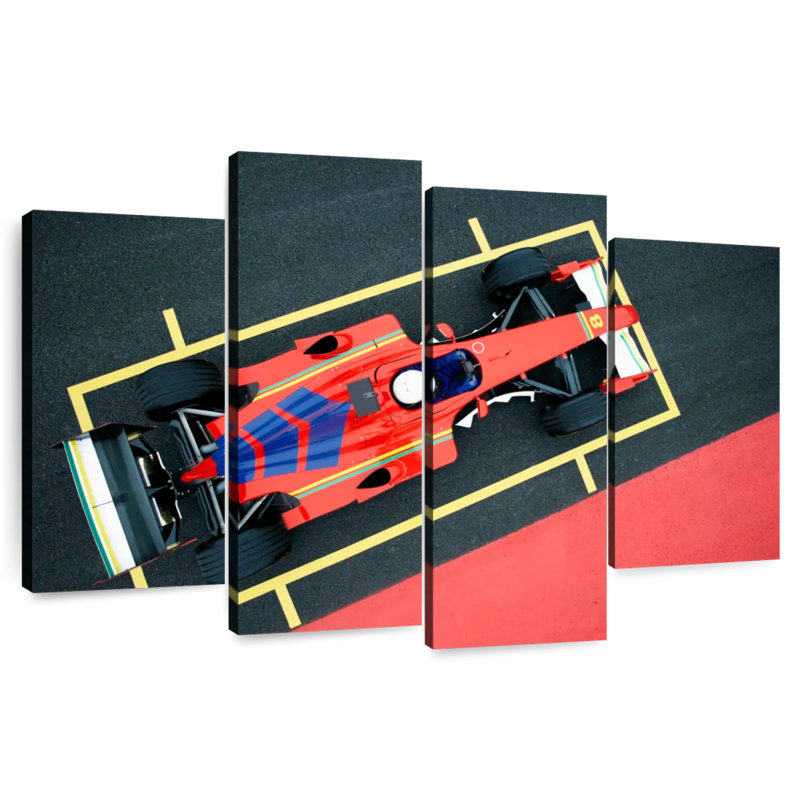 Voiture de formule rouge Mehar