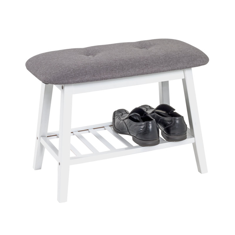 Callon Polyester Upholstered Storage Bench, H44 x W60 x D30cm