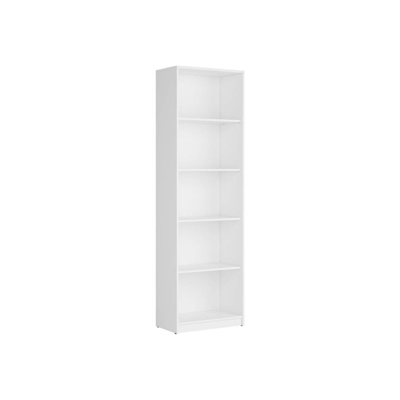 197cm H x 60cm W Composite Bookcase, White