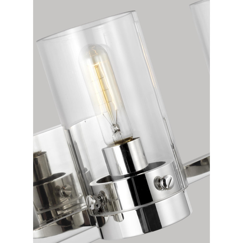 Garrett 3 - Light Vanity Light, Polished Nickel