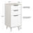 Steverson 15.7 " Wide 3 Vertical Filing Cabinet
