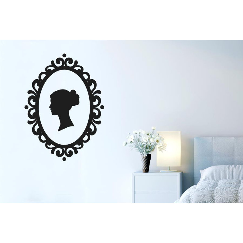 Entertainment Wall Decal, Large, Black