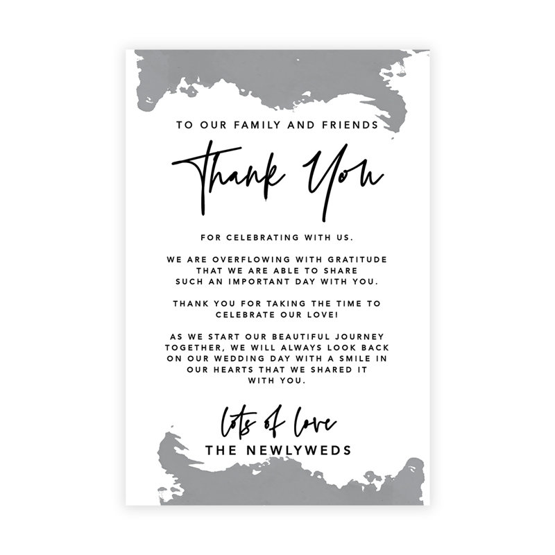 Ensemble de 56 cartes d'assiettes décoratives ultimes pour mariage, aquarelle, mariage, famille, amis