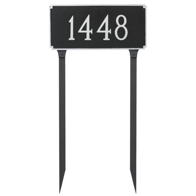 Madison 1-Line Lawn Address Sign