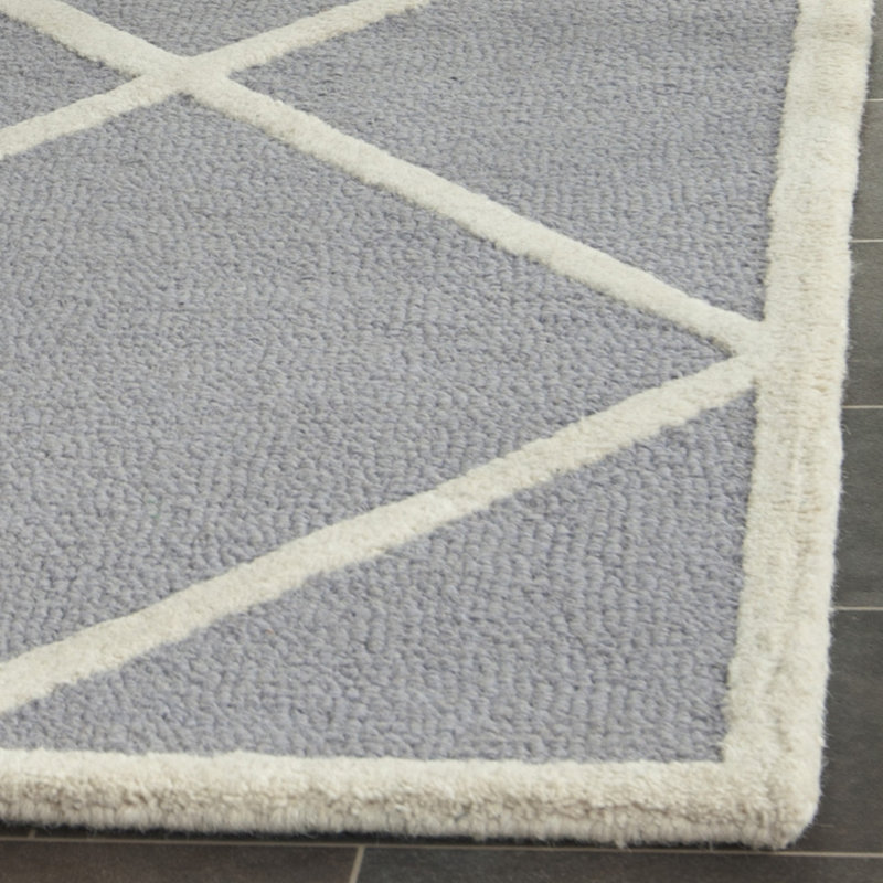 Darwin Geometric Wool Hand Woven 122cm X 183cm Area Rug