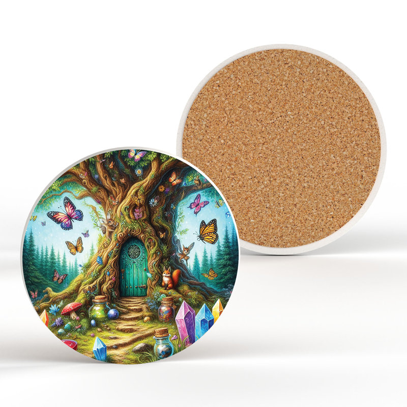West Country Wizard Round 1 Piece Coaster