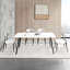 Set Of 2 Light Grey Modern Dining Chairs With Curved Backrest And Metal Frame, Elegant Kitchen Or Living Room Seating