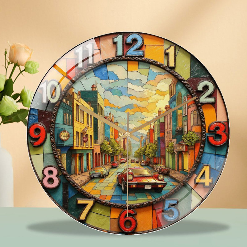 Horloge murale 12 po