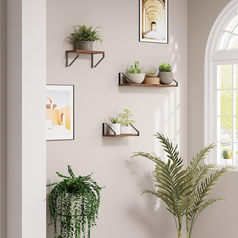 Eburnean Floating Shelf