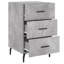 Mehrudin 40cm W Iron Bedside Table-1644452413