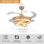 Ventilateur de plafond rétractable 42 po Dontavius-1166209021