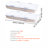 Under Bed Rolling Storage, 39.8x20.1x5.9 Inch, 2 Pack, Extra Capacity, - Sealing Lid, Stackable Vertically Storage With Wheels, Holds Heavy Items, Construction, Lockable