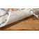 Triplett Fringe Shag Performance Abstract Rug