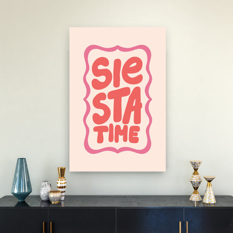 «Pink Siesta Time», H 36 po x l 24 po
