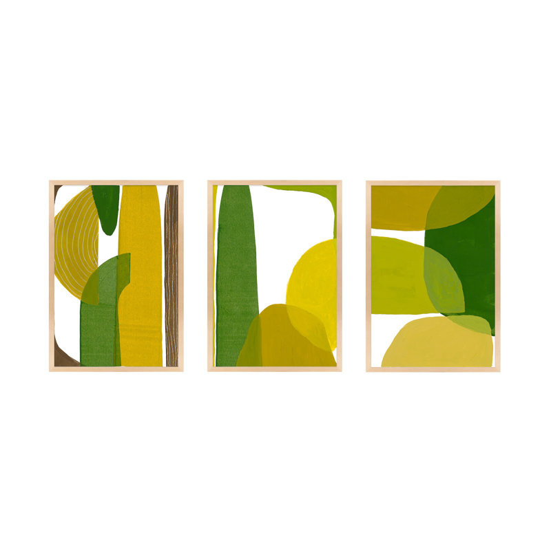 Santa Monica Print by Andrea Stokes, Maple Wood, 50" H x 35" W x 1.25 D